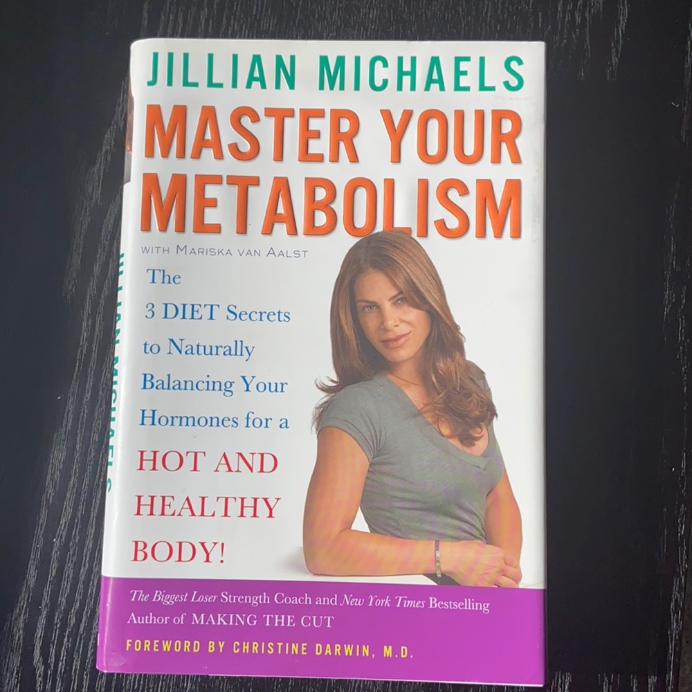 Jillian Michaels Master Your Metabolism hardback book
